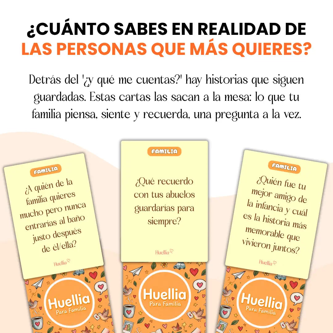 Juego de Cartas - Edición Familia