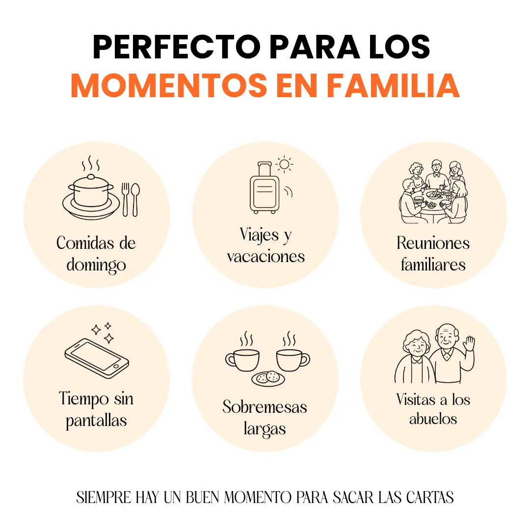 Juego de Cartas - Edición Familia