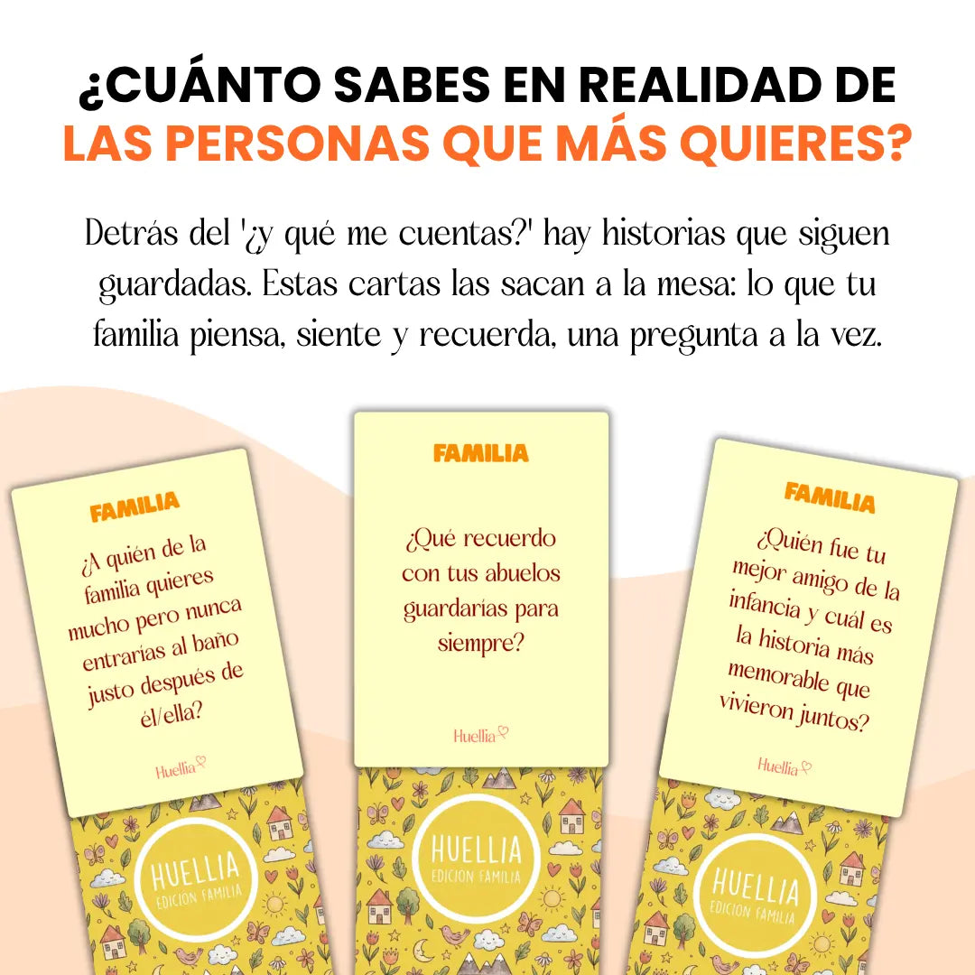 Juego de Cartas - Edición Familia
